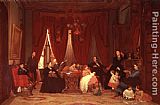 Eastman Johnson Famous Paintings - The Hatch Family